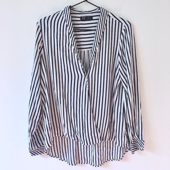 Zara Tops - ZARA TRF Striped Blouse